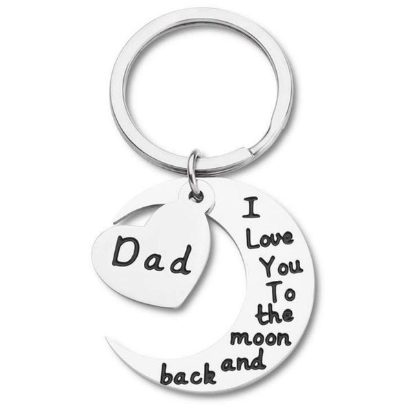 10Pieces/Lot Father Mother Day Keychain Gifts for Father Mother Dad Mom From Daughter Son Kids I Love You To The Moon Key Ring Birthday Gif
10Pieces/Lot Father Mother Day Keychain Gifts for Father Mother Dad Mom From Daughter Son Kids I Love You To The Moon Key Ring Birthday Gif