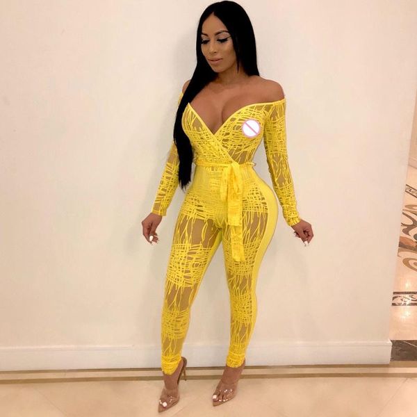 women's jumpsuits & rompers 2021 deep v-neck women fashion solid strapless full sleeve pencil jumpsuit lace up long romper, Black;white
women's jumpsuits & rompers 2021 deep v-neck women fashion solid strapless full sleeve pencil jumpsuit lace up long romper, Black;white