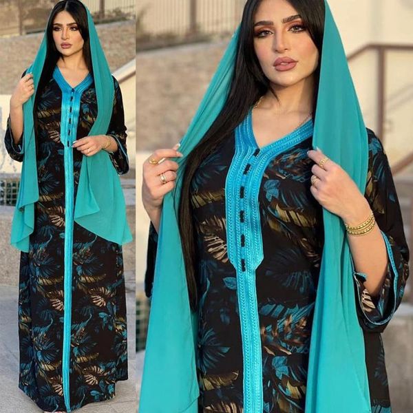 casual dresses 2021 long sleeve kaftan middle eastern muslim women dress floral printed abaya dubai oman arabic robe islam clothing, Black;gray
casual dresses 2021 long sleeve kaftan middle eastern muslim women dress floral printed abaya dubai oman arabic robe islam clothing, Black;gray