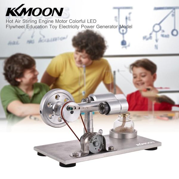 kkmoon air stirling engine motor colorful led flywheel education toy electricity power generator model alcohol lamp decorative objects & fig
kkmoon air stirling engine motor colorful led flywheel education toy electricity power generator model alcohol lamp decorative objects & fig