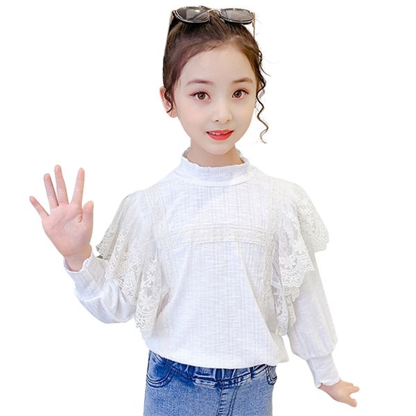 girls white blouse lace school shirts floral kids spring autumn clothing 6 8 10 12 14 210527, White;black
girls white blouse lace school shirts floral kids spring autumn clothing 6 8 10 12 14 210527, White;black
