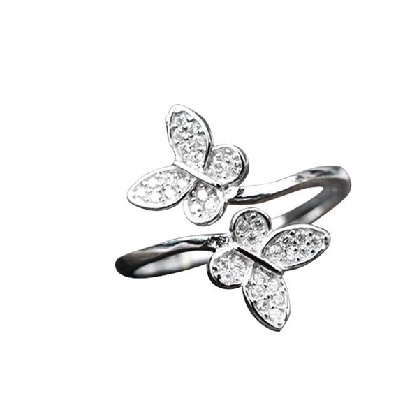 cluster rings luxury butterfly 925 sterling silver for women fashion female finger ring jewelry elegant lady wedding party gifts, Golden;silver
cluster rings luxury butterfly 925 sterling silver for women fashion female finger ring jewelry elegant lady wedding party gifts, Golden;silver