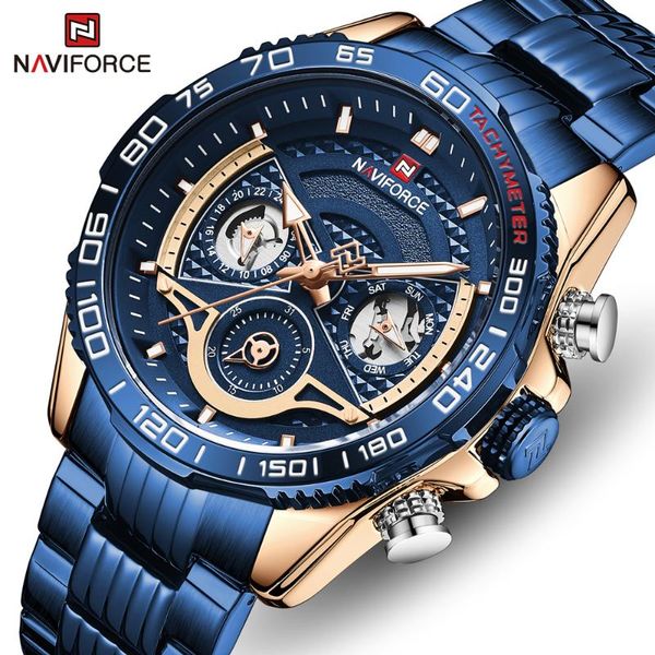 wristwatches naviforce fashion men watch business watches mens multifunction waterproof sport wristwatch relogio masculino, Slivery;brown
wristwatches naviforce fashion men watch business watches mens multifunction waterproof sport wristwatch relogio masculino, Slivery;brown