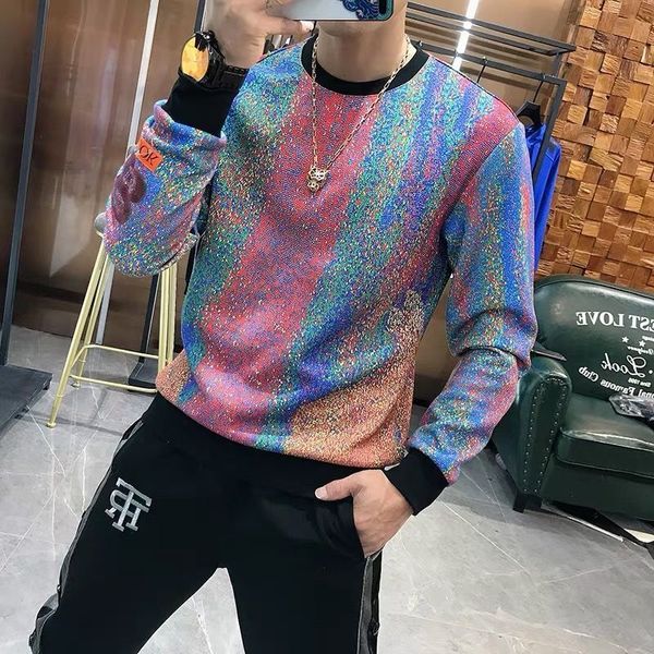 hoodies 2021 new all-match trend printing sweater jacket men's tide autumn and winter round neck slim long sleeves plus veet bottoming, Black
hoodies 2021 new all-match trend printing sweater jacket men's tide autumn and winter round neck slim long sleeves plus veet bottoming, Black