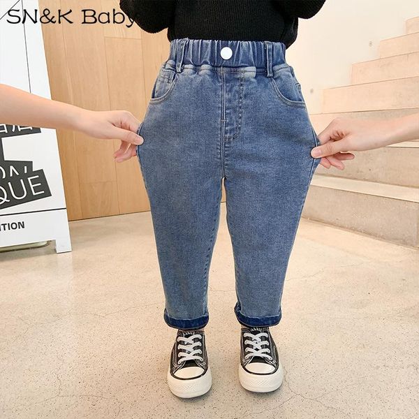 jeans winter boys and girls soft elastic fleece lining warm 2021 children fashion all-match denim pants, Blue
jeans winter boys and girls soft elastic fleece lining warm 2021 children fashion all-match denim pants, Blue