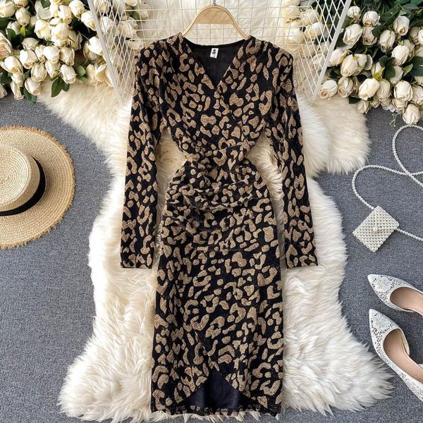 spring autumn women dress glittering print evening party bodycon elegant v neck long sleeve night club dresses casual, Black;gray
spring autumn women dress glittering print evening party bodycon elegant v neck long sleeve night club dresses casual, Black;gray