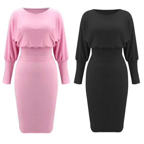 ladies elegant autumn midi dress casual slim fit bag hip winter long sleeve women dresses, Black;gray
ladies elegant autumn midi dress casual slim fit bag hip winter long sleeve women dresses, Black;gray
