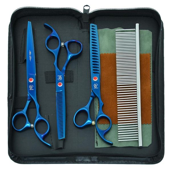 hair scissors 7.0" pet grooming forceps comb bag dog straight curved cutting shears animal thinning puppy trimmer tools b0025a
hair scissors 7.0" pet grooming forceps comb bag dog straight curved cutting shears animal thinning puppy trimmer tools b0025a