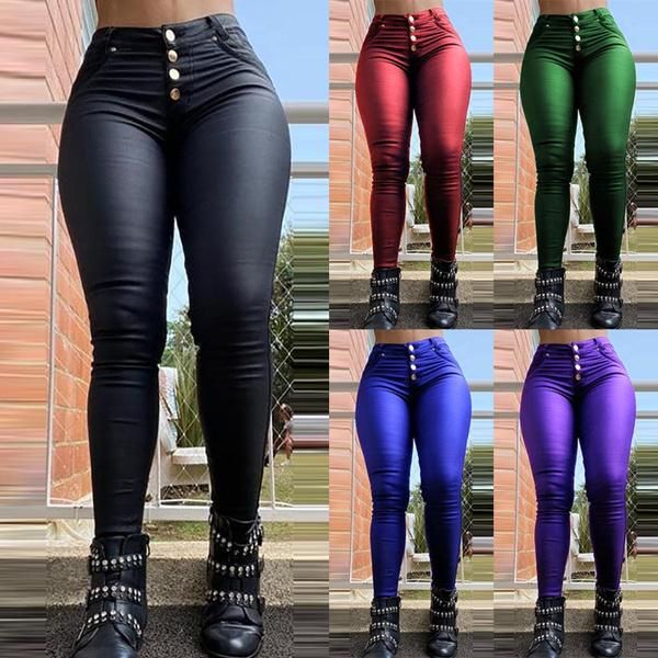 women's pants & capris faux leather women high waist skinny trousers buttons design spring summer slim fit pu bodycon pant club legging, Black;white
women's pants & capris faux leather women high waist skinny trousers buttons design spring summer slim fit pu bodycon pant club legging, Black;white