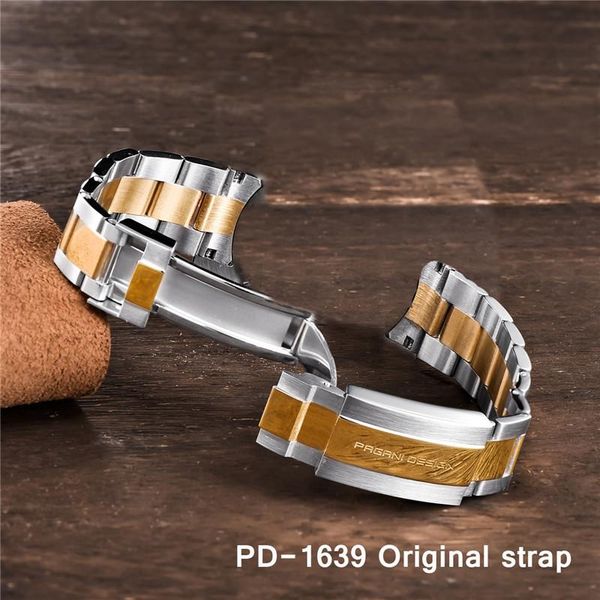 watch bands 2021 pagani design original strap gold pd-1639 model stainless steel 21mm fashion luxury, Black;brown
watch bands 2021 pagani design original strap gold pd-1639 model stainless steel 21mm fashion luxury, Black;brown