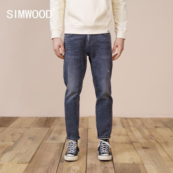 simwood 2021 spring summer new comfortable tapered jeans men washed ripped denim trousers plus size brand clothing sk130196, Blue
simwood 2021 spring summer new comfortable tapered jeans men washed ripped denim trousers plus size brand clothing sk130196, Blue