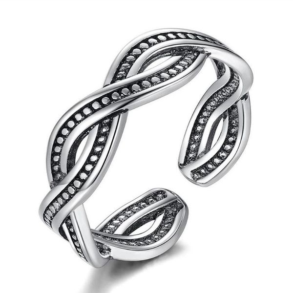 cluster rings friend gift 925 sterling silver infinity ring endless love symbol fashion for women 3y882, Golden;silver
cluster rings friend gift 925 sterling silver infinity ring endless love symbol fashion for women 3y882, Golden;silver