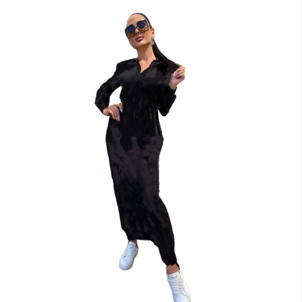 women casual dresses with belt letter print maxi skirts fashion long sleeve shirt dress fall winter clothing plus size 2xl 6064, Black;gray
women casual dresses with belt letter print maxi skirts fashion long sleeve shirt dress fall winter clothing plus size 2xl 6064, Black;gray