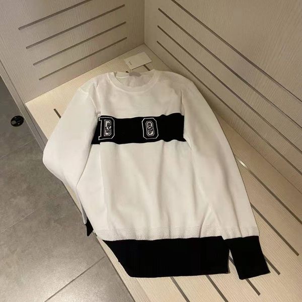 high version 2021 autumn new embroidery letters simple youth sweet straight thin women's knitted sweater, White
high version 2021 autumn new embroidery letters simple youth sweet straight thin women's knitted sweater, White