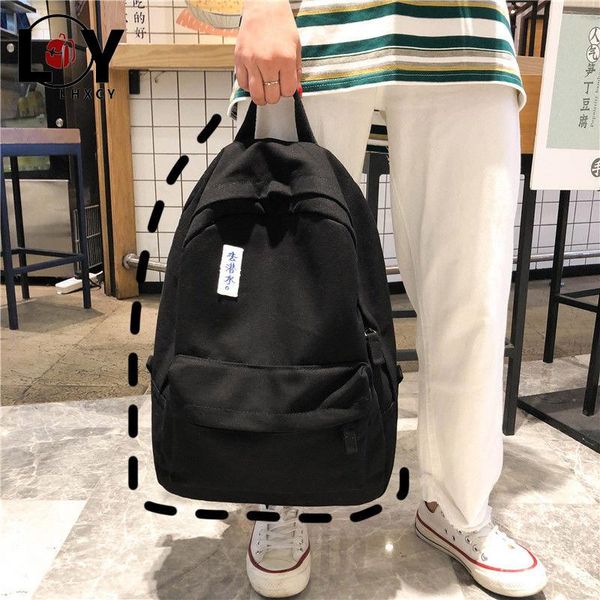 backpack fashion oxford textile waterproof woman high capacity harajuku black travel bag korean version designer school
backpack fashion oxford textile waterproof woman high capacity harajuku black travel bag korean version designer school