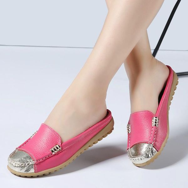autumn women flip flops cow leather sandals shoes ballet slippers slip on round toe comfort nurses, Black
autumn women flip flops cow leather sandals shoes ballet slippers slip on round toe comfort nurses, Black