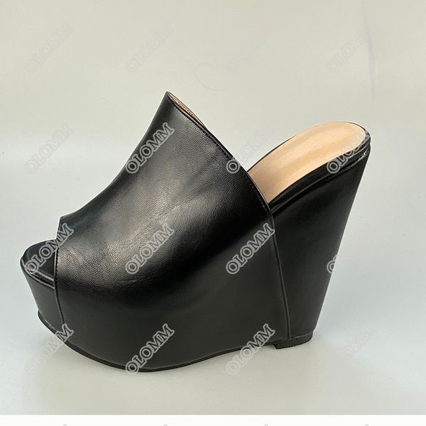 sandals ol'handcrafted woman will see platform crutches sandals wedges high heels open toe elegant black party shoes eua plus size 5-20
sandals ol'handcrafted woman will see platform crutches sandals wedges high heels open toe elegant black party shoes eua plus size 5-20