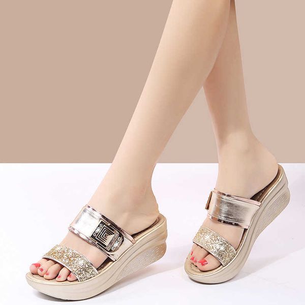 mcckle women bling slipper ladies pu leather wedges flat shoes female casual sandals comfortable platform woman outside shoes 210625, Black
mcckle women bling slipper ladies pu leather wedges flat shoes female casual sandals comfortable platform woman outside shoes 210625, Black