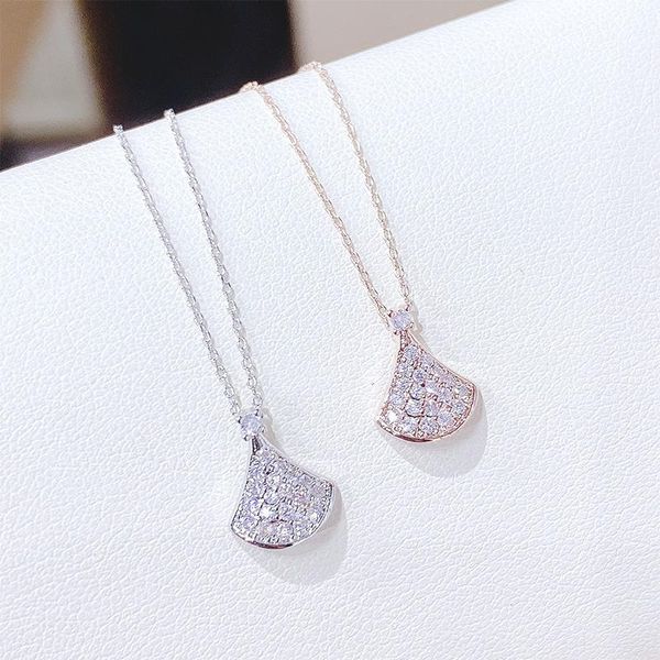 pendant necklaces colorful micro inlay shiny zircon scalloped skirt pendants for women luxury korean trendy jewelry, Silver
pendant necklaces colorful micro inlay shiny zircon scalloped skirt pendants for women luxury korean trendy jewelry, Silver
