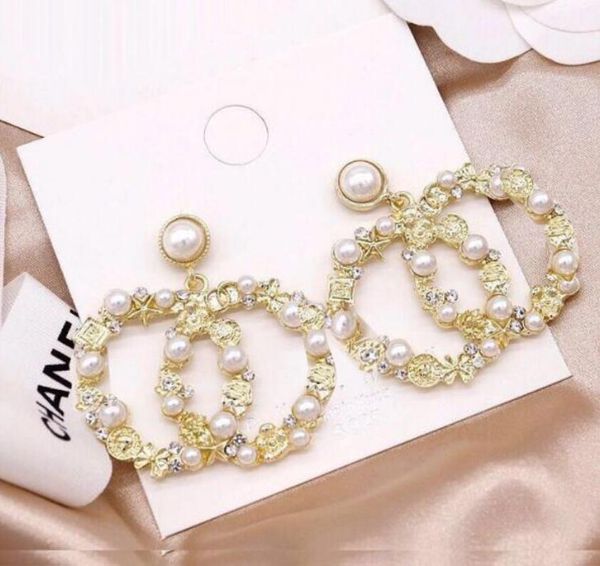 vintage brand designer letter 18k gold plated charm stud earrings luxury womens high-grade geometric hang tag pendant earring ear loop women, Golden
vintage brand designer letter 18k gold plated charm stud earrings luxury womens high-grade geometric hang tag pendant earring ear loop women, Golden