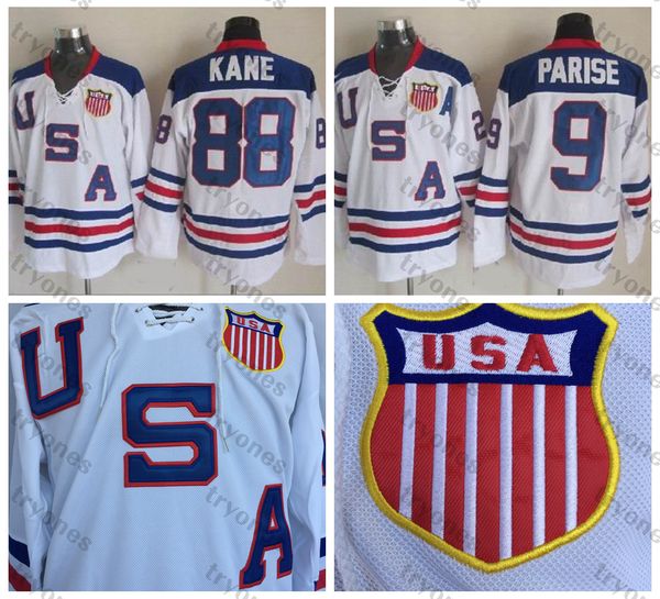 2010 olympic usa team hockey jerseys 9 zach parise 88 patrick kane blue white stitched jerseys, Black;red
2010 olympic usa team hockey jerseys 9 zach parise 88 patrick kane blue white stitched jerseys, Black;red