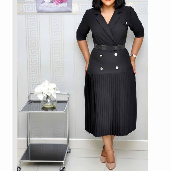 vintage elegant girly dress solid button mid-sleeve strips of calf plied loose waist high turn-down casual collar robe sp5w, Black;gray
vintage elegant girly dress solid button mid-sleeve strips of calf plied loose waist high turn-down casual collar robe sp5w, Black;gray