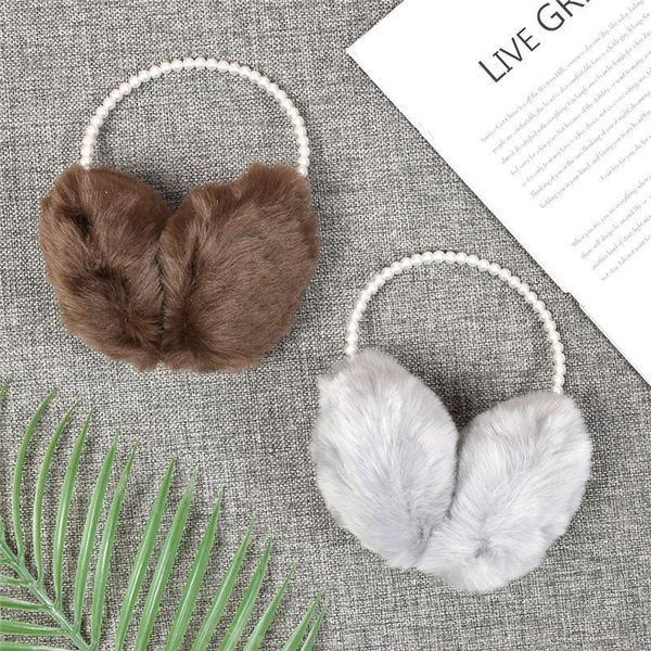 berets imitation plush earmuffs for women girls novelty fur ear warmers with pearl winter outdoor riding keep warm earflaps, Blue;gray
berets imitation plush earmuffs for women girls novelty fur ear warmers with pearl winter outdoor riding keep warm earflaps, Blue;gray