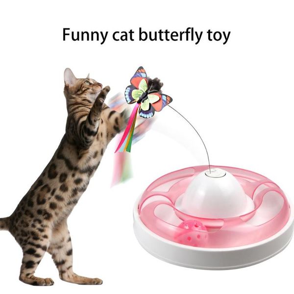 cat interactive toys automatic electronic rotating butterfly toy with roller tracks ball kitten hunting games
cat interactive toys automatic electronic rotating butterfly toy with roller tracks ball kitten hunting games
