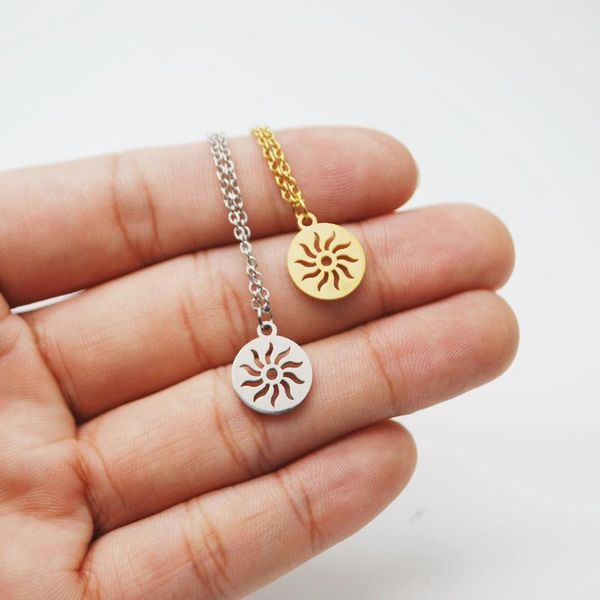 pendant necklaces vintage sun charm celestial dainty for women stainless steel chain couple necklace collier femme boho jewelry bff, Silver
pendant necklaces vintage sun charm celestial dainty for women stainless steel chain couple necklace collier femme boho jewelry bff, Silver