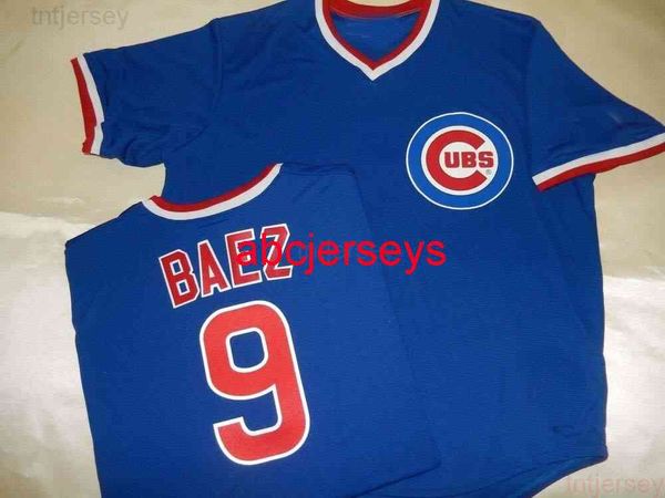 custom 9 javier baez cooperstown collection vintage baseball jersey stitch any name number men women youth baseball jersey, Black 
custom 9 javier baez cooperstown collection vintage baseball jersey stitch any name number men women youth baseball jersey, Black