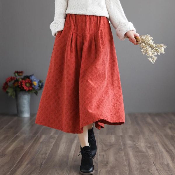 skirts spring women cotton linen solid color skirt elastic waist loose casual, Black
skirts spring women cotton linen solid color skirt elastic waist loose casual, Black