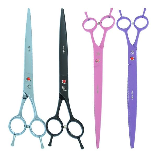 hair scissors 9.0" 24cm pets grooming dogs cutting bag stainless steel cats curved tesouras animals haircut trimmers b0062a
hair scissors 9.0" 24cm pets grooming dogs cutting bag stainless steel cats curved tesouras animals haircut trimmers b0062a