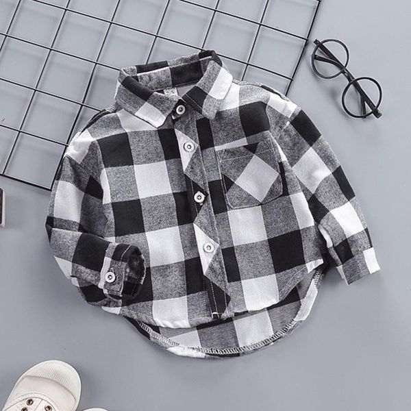 toddler baby shirt clothes spring clothing infant boy plaid cotton 1 2 3 4 years kids long sleeves shirts, White;black
toddler baby shirt clothes spring clothing infant boy plaid cotton 1 2 3 4 years kids long sleeves shirts, White;black