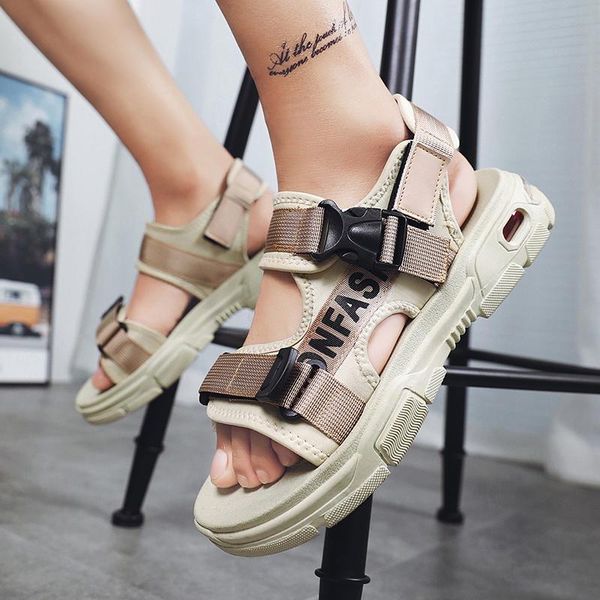 sandals 2021 men summer fashion slipper air cusion outdoor sandal casual buckle strap comfortable beach shoe, Black
sandals 2021 men summer fashion slipper air cusion outdoor sandal casual buckle strap comfortable beach shoe, Black