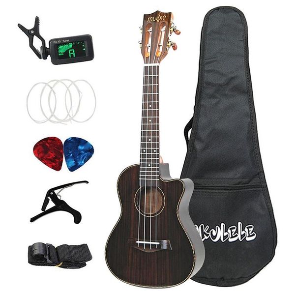 inch concert ukulele kits rosewood wood acoustic 4 strings hawaiian guitar music instrument with bag braid line
inch concert ukulele kits rosewood wood acoustic 4 strings hawaiian guitar music instrument with bag braid line