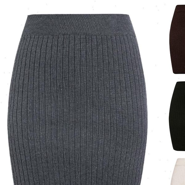 women skirts office midi pencil skirt stretch bodycon tube ladies solid skinny knitted high waist autumn fashion hot, Black
women skirts office midi pencil skirt stretch bodycon tube ladies solid skinny knitted high waist autumn fashion hot, Black