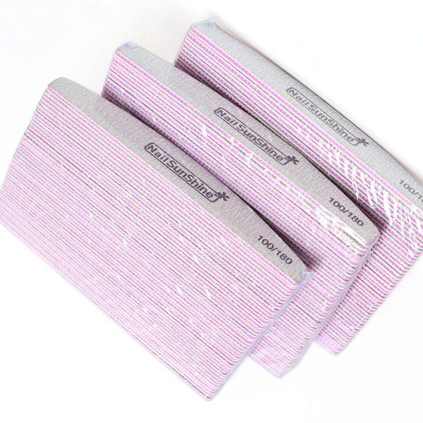 nail files 100pcs/lot 100/180 professional file half moon sandpaper sanding blocks grinding polishing salon manicure tools bulk
nail files 100pcs/lot 100/180 professional file half moon sandpaper sanding blocks grinding polishing salon manicure tools bulk