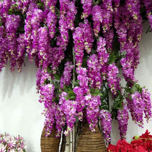 luxury white wisteria artificial flower branch for wedding party floral backdrop decoration silk rattan flores wall room decor decorative fl
luxury white wisteria artificial flower branch for wedding party floral backdrop decoration silk rattan flores wall room decor decorative fl