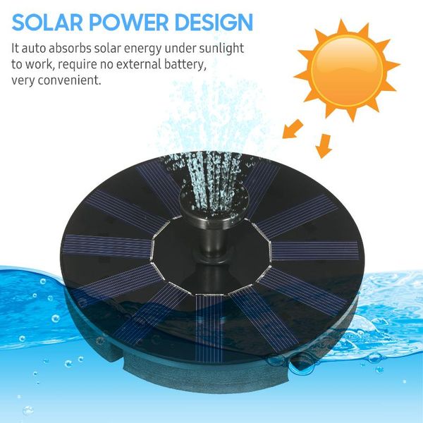 garden decorations mini solar fountain pump powered water floating with 4 nozzles bird bath fish tank pond decoration
garden decorations mini solar fountain pump powered water floating with 4 nozzles bird bath fish tank pond decoration