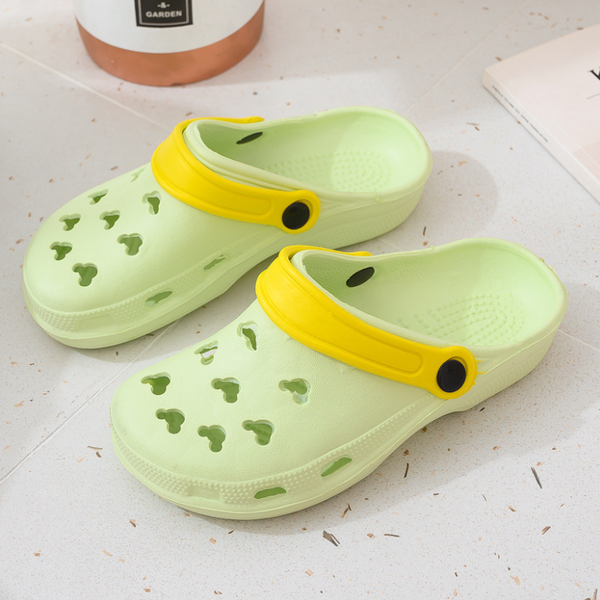 summer garden hollow out shoes cute women's beach non-slip breathable sandals, Black
summer garden hollow out shoes cute women's beach non-slip breathable sandals, Black