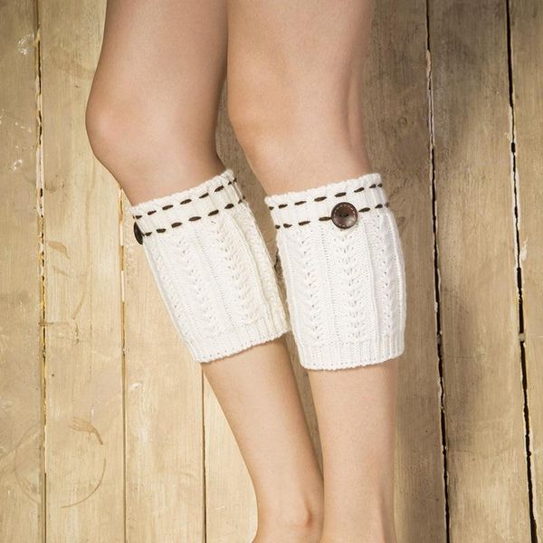sports socks women button decorative thermal acrylic knitted boot cuffs short cover autumn winter shoe accessories, Black
sports socks women button decorative thermal acrylic knitted boot cuffs short cover autumn winter shoe accessories, Black