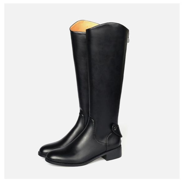 boots blxqpyt women genuine leather knights' autumn winter knee high mujer bota female comfortable shoe q88581, Black
boots blxqpyt women genuine leather knights' autumn winter knee high mujer bota female comfortable shoe q88581, Black