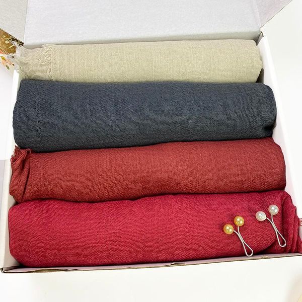 scarves women muslim crinkle hijab scarf femme musulman soft cotton headscarf solid color islamic long shawls and wraps foulard, Blue;gray
scarves women muslim crinkle hijab scarf femme musulman soft cotton headscarf solid color islamic long shawls and wraps foulard, Blue;gray