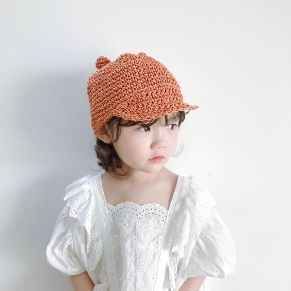 summer bear ears girl kids cute casual straw hat child baby outdoor travel holiday beach floppy flower sun cap for children caps & hats, Yellow
summer bear ears girl kids cute casual straw hat child baby outdoor travel holiday beach floppy flower sun cap for children caps & hats, Yellow