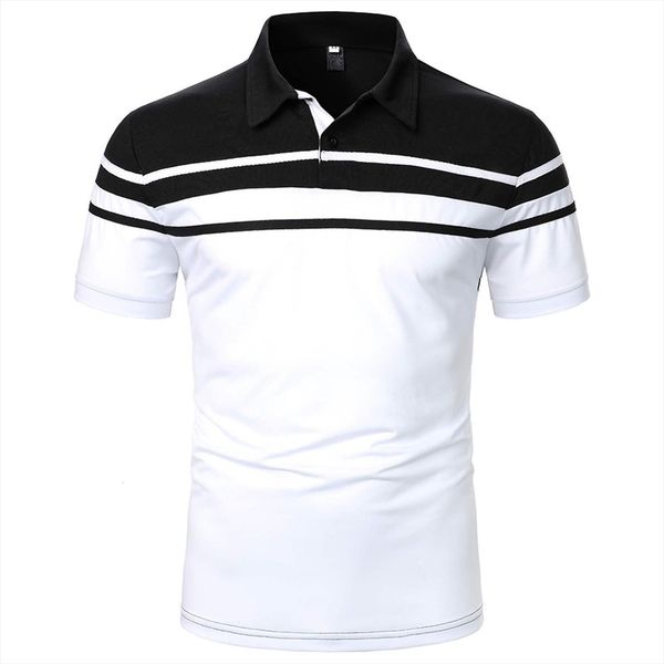 spring autumn contrast color mens polo short sleeve shirt pullover casual stand collar stretch slim basic maletee plus size, White;black
spring autumn contrast color mens polo short sleeve shirt pullover casual stand collar stretch slim basic maletee plus size, White;black