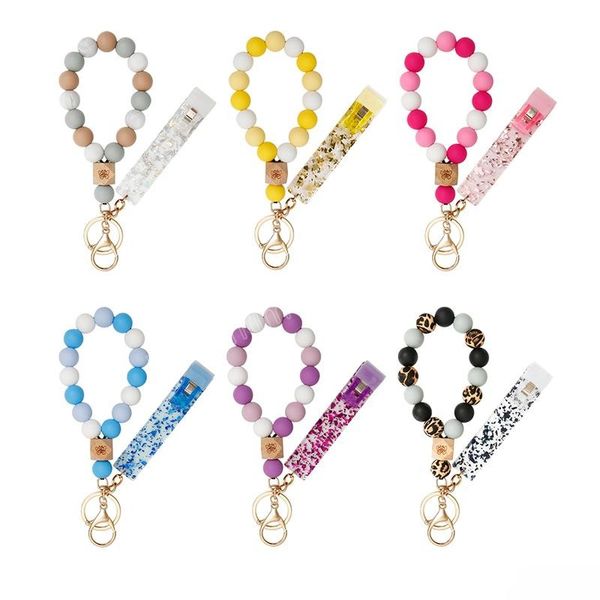jewelry key ring keychains upgraded second generation clip protect long nails cards extracter silicone bead bracelet keychain, Red;brown
jewelry key ring keychains upgraded second generation clip protect long nails cards extracter silicone bead bracelet keychain, Red;brown