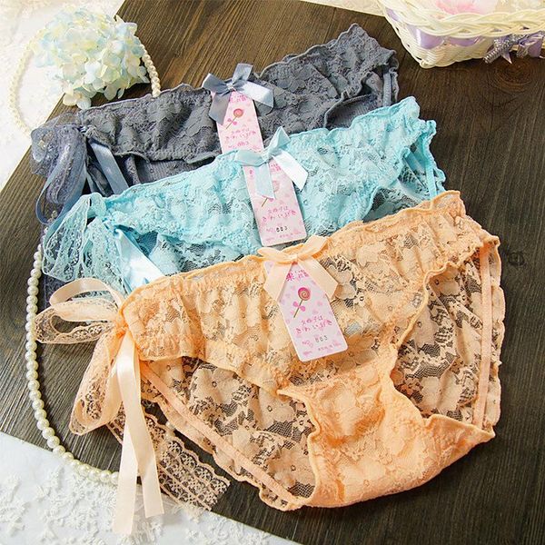 women's panties summer cute lace low waist side strap briefs pure color transparent comfortable underwear ladies women, Black;pink
women's panties summer cute lace low waist side strap briefs pure color transparent comfortable underwear ladies women, Black;pink