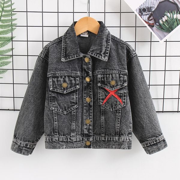 children clothing 2021 new boys denim jacket spring and autumn baby clothes korean baby boy denim jacket baby 0-6 year old, Blue;gray
children clothing 2021 new boys denim jacket spring and autumn baby clothes korean baby boy denim jacket baby 0-6 year old, Blue;gray