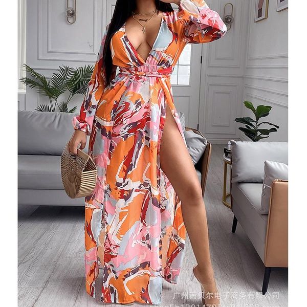 casual dresses wepbel fashion dress deep v clubwear women long sleeve split personalized low cut mesh beachwear, Black;gray
casual dresses wepbel fashion dress deep v clubwear women long sleeve split personalized low cut mesh beachwear, Black;gray