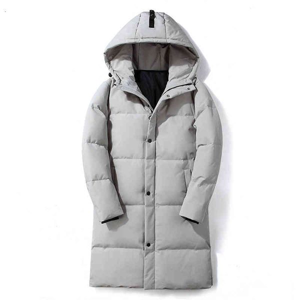 down jacket 2021 men's long winter new hooded warm eiderdown overcoat waterproof solid soft shell windbreaker, Black
down jacket 2021 men's long winter new hooded warm eiderdown overcoat waterproof solid soft shell windbreaker, Black